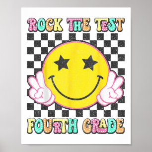 Poster Rock The Test Day 4e année Enseignant 4e année T