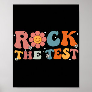 Poster Rock The Test Enseignant Test Jour Test Enseignant
