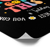 Poster Rock The Test Teacher Test Day Tests Motivationnel (Coin)