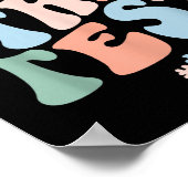 Poster Rock The Test Testing Day Retro Motivational Teach (Coin)