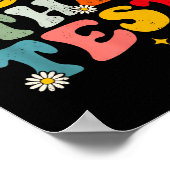 Poster Rock The Test Testing Day Retro Motivational Teach (Coin)