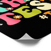 Poster Rock The Test Testing Day Retro Motivational Teach (Coin)