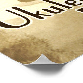 Poster rock Uke Banjos (Coin)