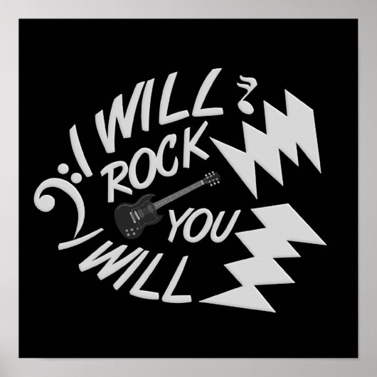Poster Rock You (Devant)
