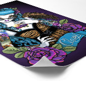 Poster Rockabilly Baby Tattoo Angel (Coin)