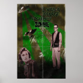 Poster Rockabilly Zombie (Devant)