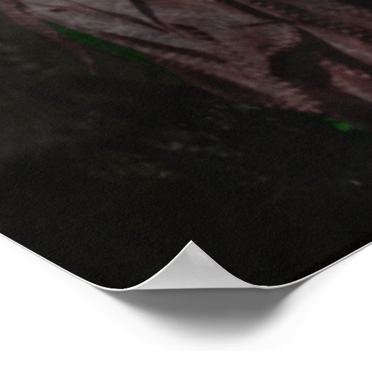 Poster Rockabilly Zombie (Coin)