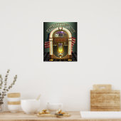 Poster Rockaholic de Jukebox (Cuisine)