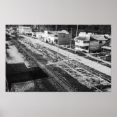 Poster Rockaway, Oregon Beach et Main Street (Devant)