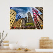 Poster Rockefeller Plaza, le 4 juillet 2010 (Cuisine)