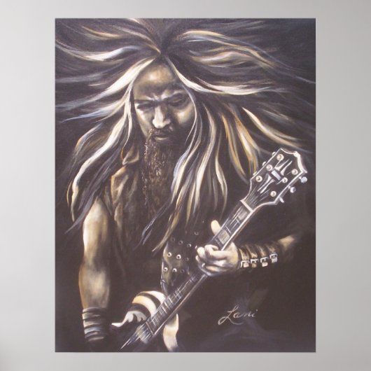 Poster Rocker (Devant)