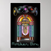 Poster Rocker Box Jukebox (Devant)
