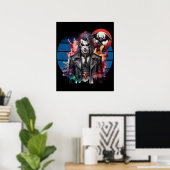 Poster Rocker Vampire (Bureau à domicile)
