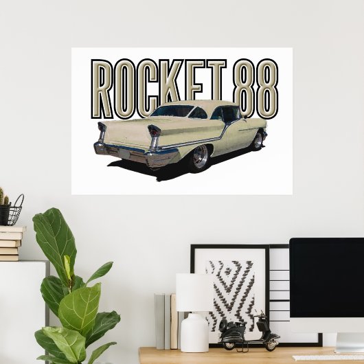 Poster Rocket 88 (Bureau à domicile)