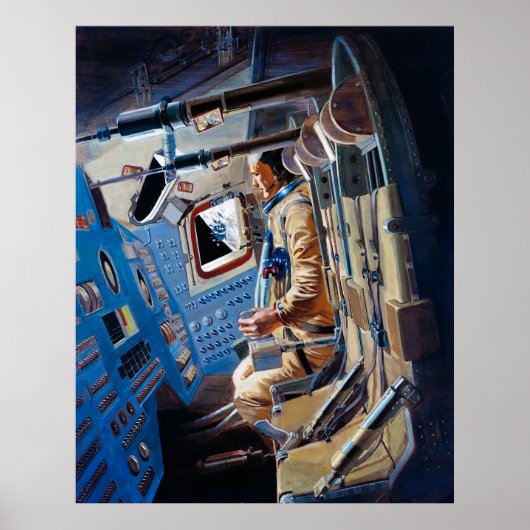 Poster Rocket Apollo 12 (Devant)