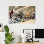 Poster Rocket Atlas V de la NASA (Bureau à domicile)