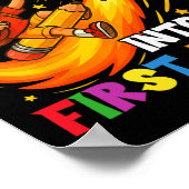 Poster Rocket Blast Off Into First Grade Funny Back To Sc (Coin)