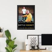 Poster Rocket bouteille (Bureau à domicile)