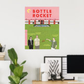 Poster Rocket bouteille (Bureau à domicile)