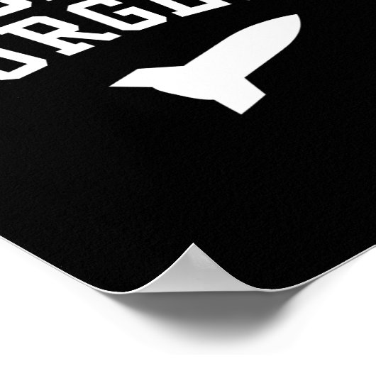 Poster Rocket Chirurgien Physique Science Plaisanterie Po (Coin)