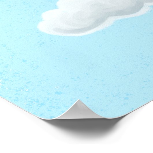 Poster Rocket Crocodile (Coin)