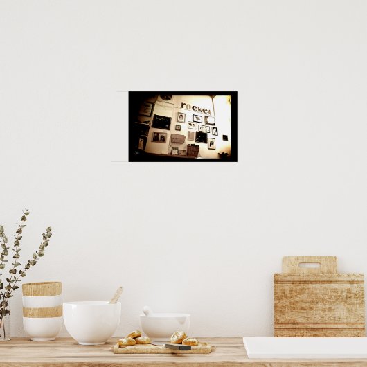 Poster Rocket, Édimbourg [Imprimer] (Cuisine)