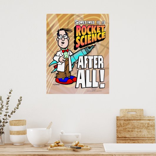 Poster Rocket Science (Cuisine)