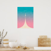Poster Rocket Vostok - Plain (Cuisine)
