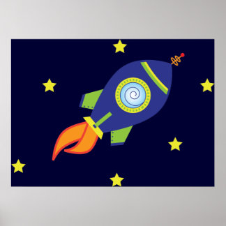 Poster Rocketship