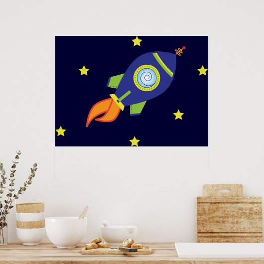 Poster Rocketship (Cuisine)
