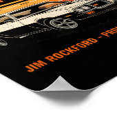 Poster Rockford Detective Agency - Rockford Files (Coin)