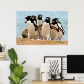 Poster Rockhopper Penguins van 8.99 (Thuiskantoor)