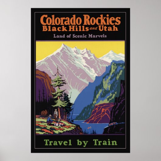 Poster Rockies du Colorado (Devant)