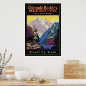 Poster Rockies du Colorado (Cuisine)