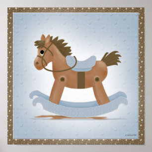 Poster Rocking Horse