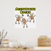 Poster Rocks comptables (Cuisine)