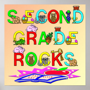 Poster Rocks de 2e année