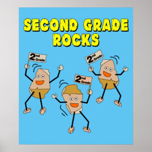 Poster Rocks de deuxième année