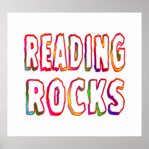 Poster Rocks de reading