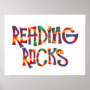 Poster Rocks de reading