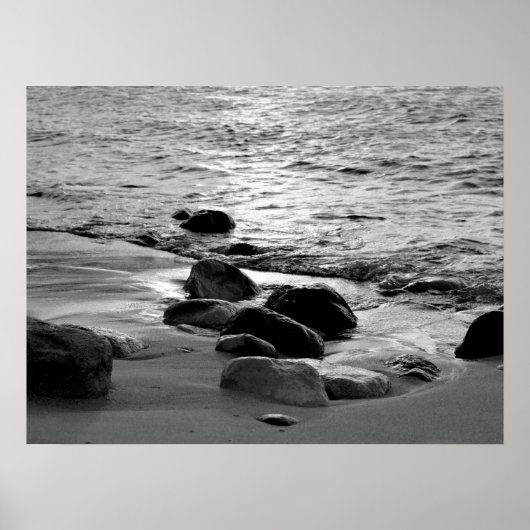 Poster Rocks on Beach Photo 88 (Devant)