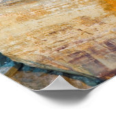 Poster Rocks, Pictured Rocks Nat'l Lakeshore, Michigan (Coin)