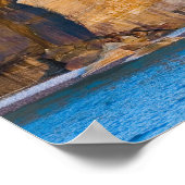 Poster Rocks, Pictured Rocks Nat'l Lakeshore, Michigan (Coin)
