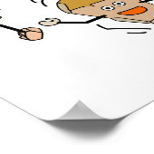 Poster Rocks saxophones (Coin)