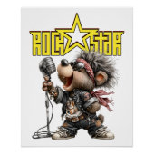 POSTER ROCKSTAR  (Devant)