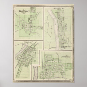 Poster Rockville, Parke Co, Montezuma, Parke Co