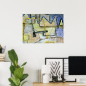 Poster Rocky Coast, 1931 par Paul Klee (Bureau à domicile)