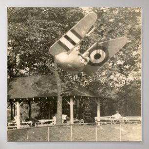 Poster Rocky Glen Amusement Park Moosic Pa.