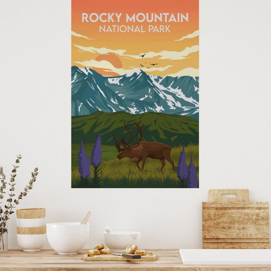 Poster Rocky Mountain (Cuisine)