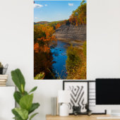 Poster Rocky River, Cleveland, Ohio (Bureau à domicile)